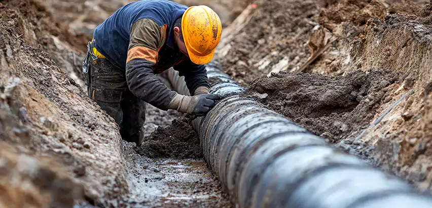 Sewer Replacement in Middle Island