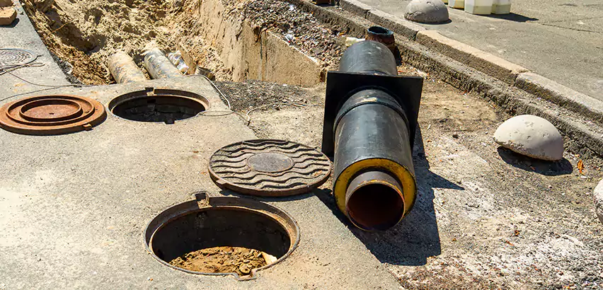 Lateral Sewer Line Replacement in Middle Island