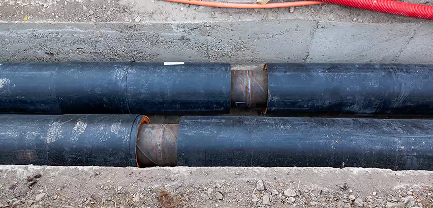 Trenchless Water Line Repair in Middle Island