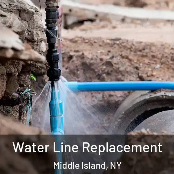  Water Line Replacement Middle Island, NY
